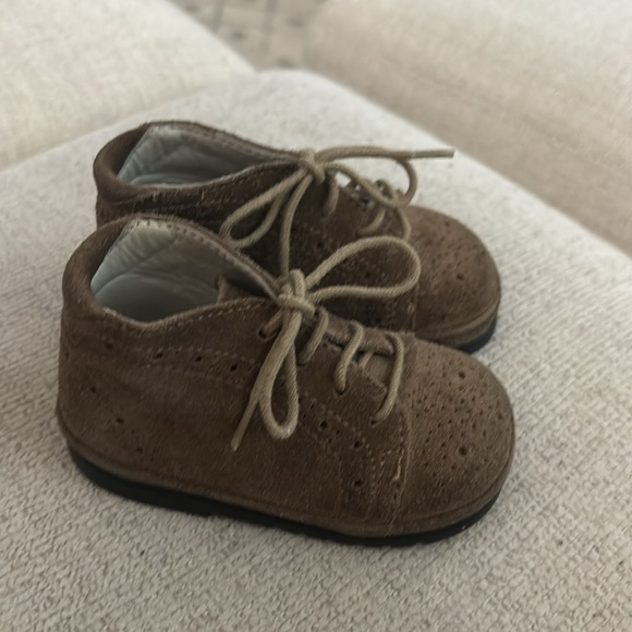 Gallucci Brogue Primi Passi in Brown Suede Size EU 19 / US Infant 4 - Picture 4 of 6